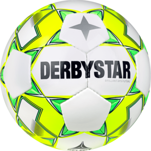 Derbystar Futsal Brilliant APS V23 1750 Wit geel grijs