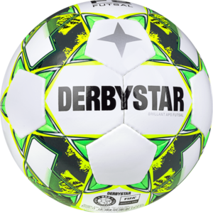 Derbystar Futsal Brilliant APS V23 1750 Wit geel grijs