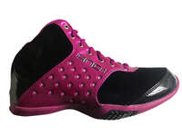 AND1 Basketbalschoen Pink zwart zilver