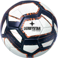 Derbystar Voetbal Street Soccer wit blauw oranje
