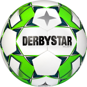 Derbystar Voetbal Brillant TT HS Wit groen grijs 1138