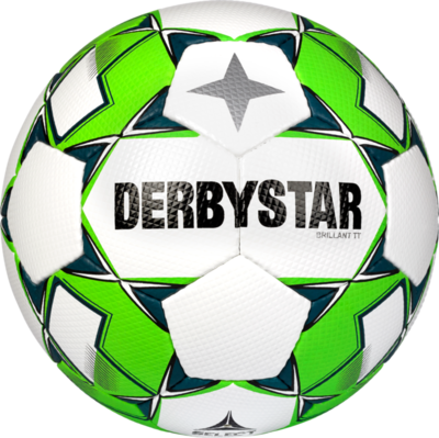 Derbystar Voetbal Brillant TT HS Wit groen grijs 1138