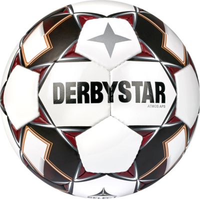 Derbystar Voetbal ATMOS APS V22 1105 wit zwart rood 