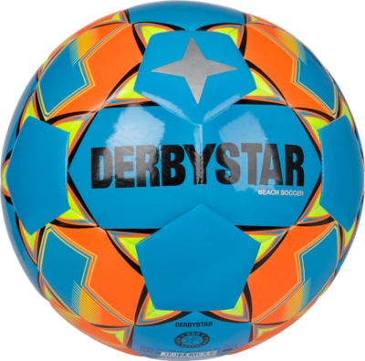 Derbystar Beach Soccer Blauw geel oranje