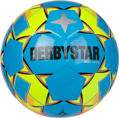 Derbystar Beach Soccer Blauw geel oranje