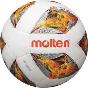 Molten Voetbal S-light wit oranje zilver 290gr F5A3129 