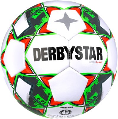 Derbystar Voetbal Junior S-Light V23 wit groen zwart 1724