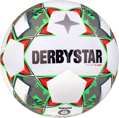 Derbystar Voetbal Brillant S-Light DB V23wit groen rood 1034