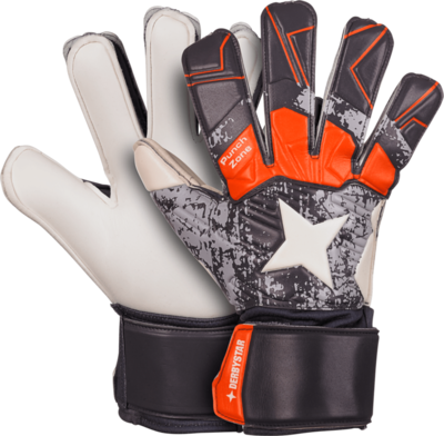 Derbystar Keepershandschoen Attack XP17 Grijs oranje 2576