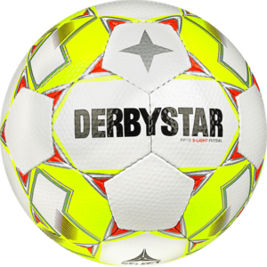 Derbystar Voetbal Futsal APUS S-Light Wit Geel Rood 1554