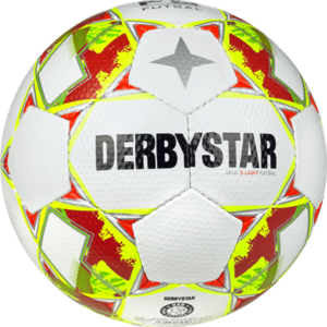 Derbystar Voetbal Futsal APUS S-Light Wit Geel Rood 1554