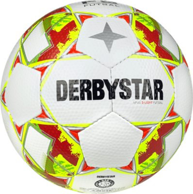 Derbystar Voetbal Futsal APUS S-Light Wit Geel Rood 1554