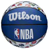 Wilson Basketbal NBA All Team Tribute Wit Rood Blauw
