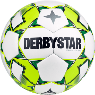 Derbystar Voetbal Futsal Stratos Wit geel Blauw 1554