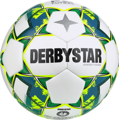 Derbystar Voetbal Futsal Stratos Wit geel Blauw 1554