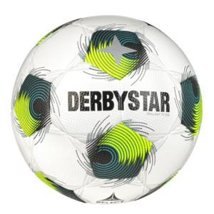 Derbystar Voetbal Brillant TT Wit groen geel V24 1450