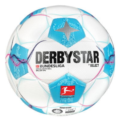Derbystar Voetbal Brillant APS Bundesliga Wit Blauw V24 1813