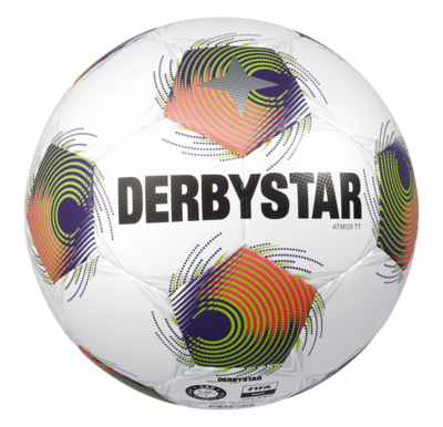 Derbystar Voetbal Atmos APS Wit/rood/Groen v25 1480