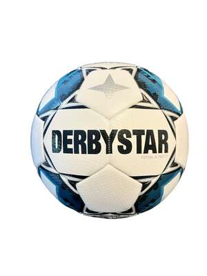 Derbystar Voetbal Hyper Pro TT V25 Wit blauw zwart 1593