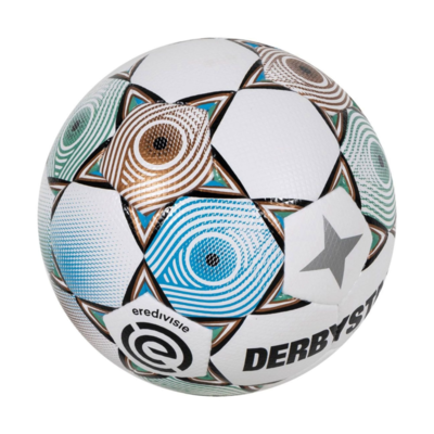 Derbystar Voetbal Eredivisie Gold 23/25 1504  Wit Blauw Goud