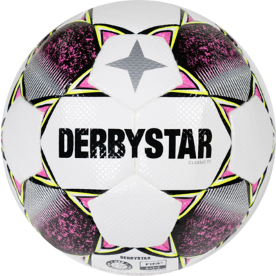 Derbystar Voetbal Energie Wit Pink