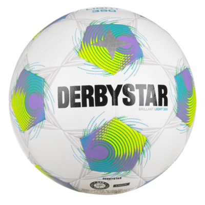 Derbystar Voetbal Brillant Light V26 1790 Wit groen paars