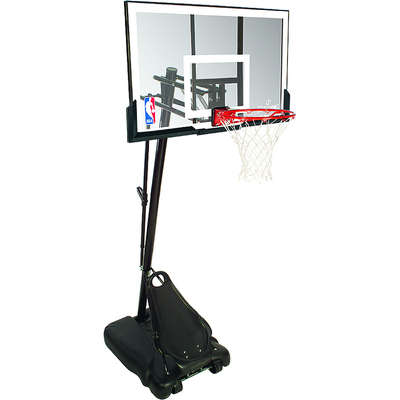 Spalding Portable Basketbal System  NBA Gold Polycarbonate