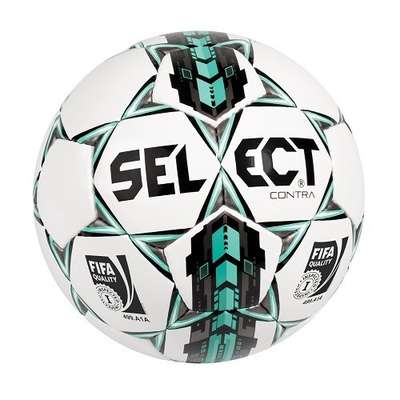 Select voetbal Contra wit/zwart/blauw