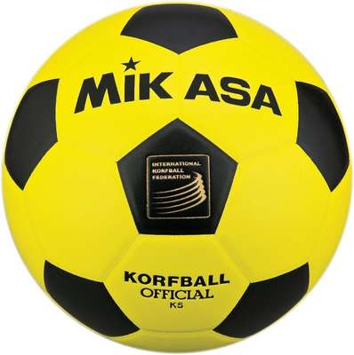 Mikasa Korfbal K5 Geel/Zwart