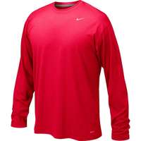 Nike Youth Legend Boy's Long-Sleeve T-Shirt Red