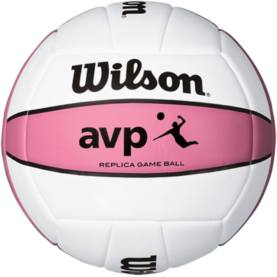 Wilson AVP Volleybal Wit/Roze