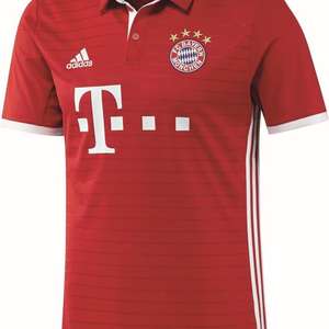 Adidas FC Bayern München thuisshirt 2016/17 rood