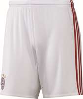 Adidas FC Bayern Thuis Short 16/17 wit