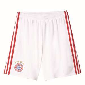 Adidas FC Bayern Thuis Short 16/17 wit