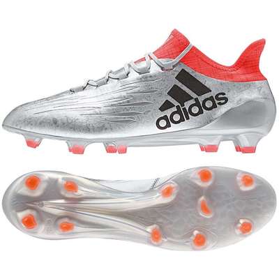 X 16.1 FG zilver / zwart / rood