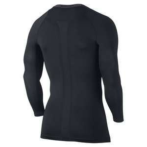Nike Cool Compressie met lange mouwen Top Zwart
