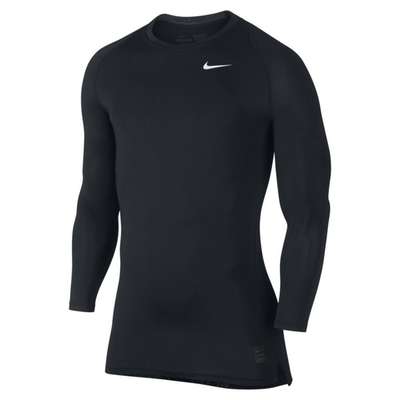 Nike Cool Compressie met lange mouwen Top Zwart