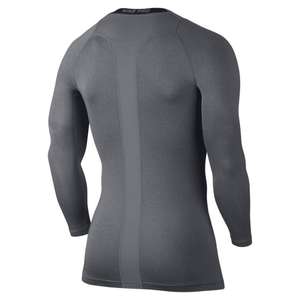 Nike Cool Compressie met lange mouwen Top Grey