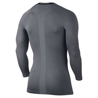 Nike Cool Compressie met lange mouwen Top Grey