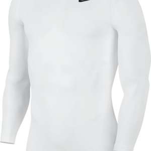 Nike Cool Compressie met lange mouwen Top White