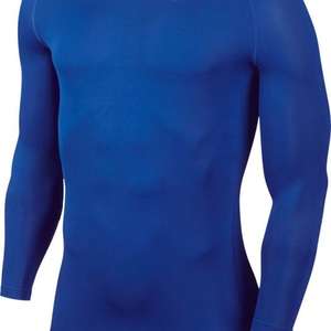 Nike Cool Compressie met lange mouwen Top Blue