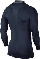 Nike Cool Compression LS Mock Top Donkerblauw