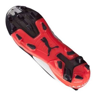 Puma evoPower 4.2 FG Jr. wit / oranje