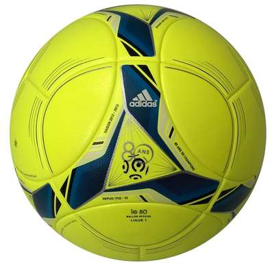 Adidas Voetbal Pro Ligue 1 Wedstrijdbal Geel/Blauw