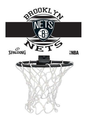 Spalding NBA Basketballen miniboard Brooklyn Nets (77-662z)