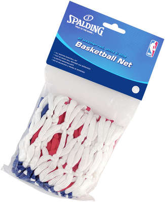 Spalding NBA Heavy duty basketbalnet rood/wit/blauw