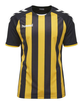 Hummel JERSEY 1/2 Core gestreepte jersey ss