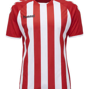 Hummel JERSEY 1/2 Core gestreepte jersey ss