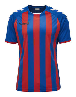 Hummel JERSEY 1/2 Core gestreepte jersey ss