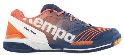 Kempa Schoenen Attack One blauw oranje wit